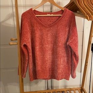 Gap chenille sweater rose color large
